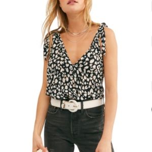 Free People Bare it All Tank Bodysuit